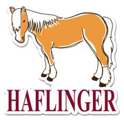 Haflinger Die-Cut Vinyl Sticker