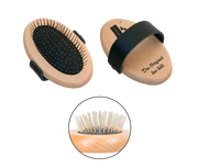 Leistner Mane & Tail Brush Straight Pins - Hedgehog Style