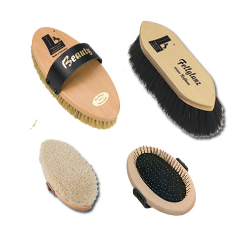 Leistner "Kind" Brush Set for Sensitive Horses (4)